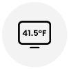 Temperature Display Icon
